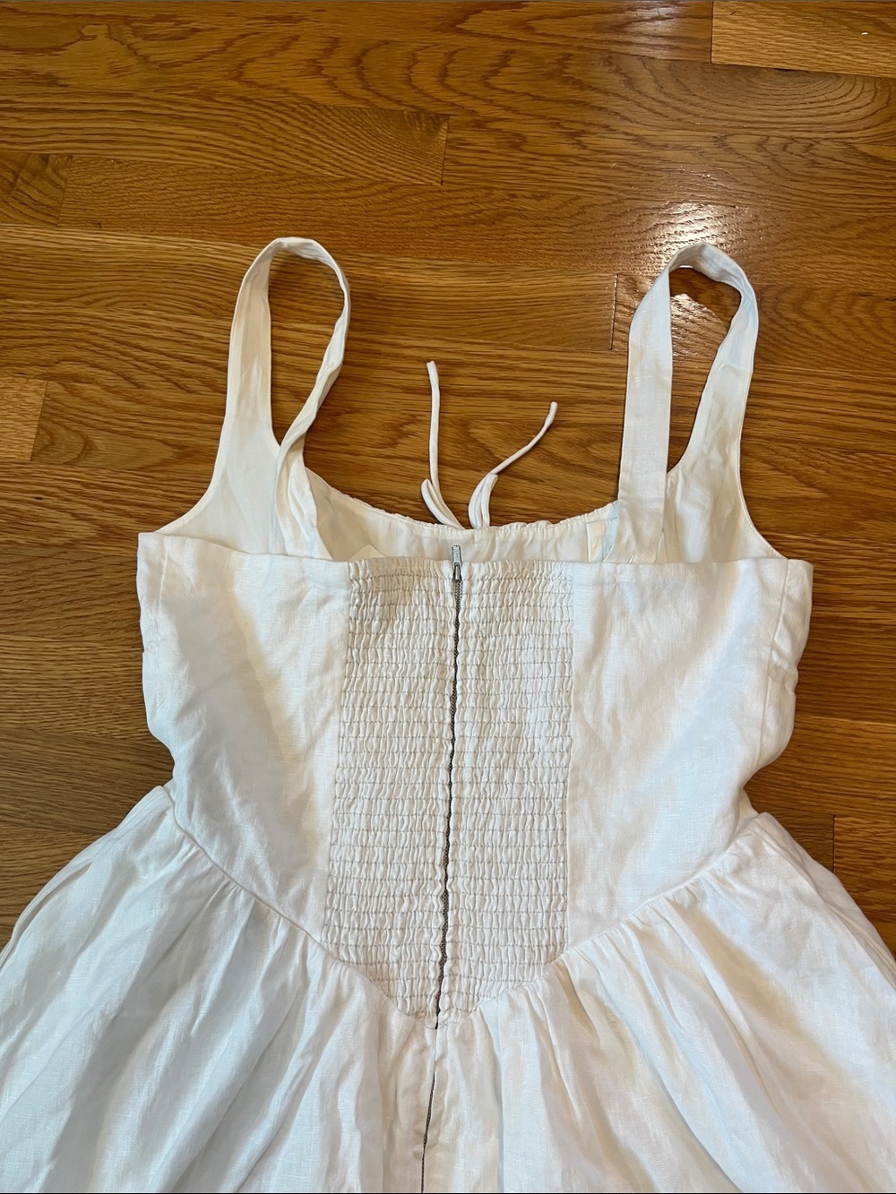 Anthropologie x Reformation Balia Linen Midi Dress Size 10 NWT - Picture 14 of 15